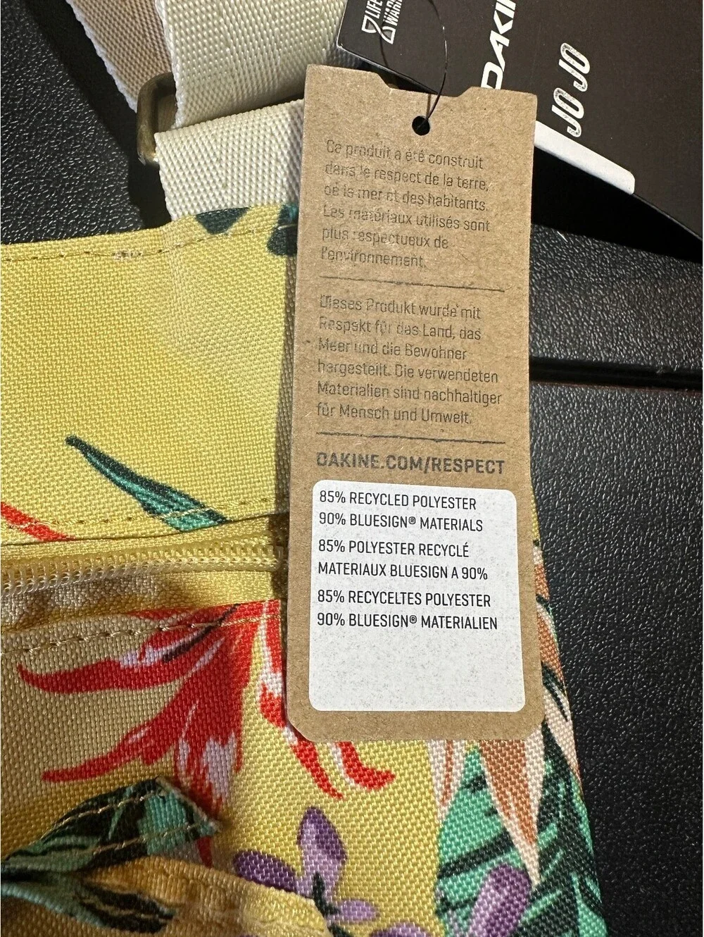 Dakine Jo Jo Tropical Floral Crossbody Bag NWT